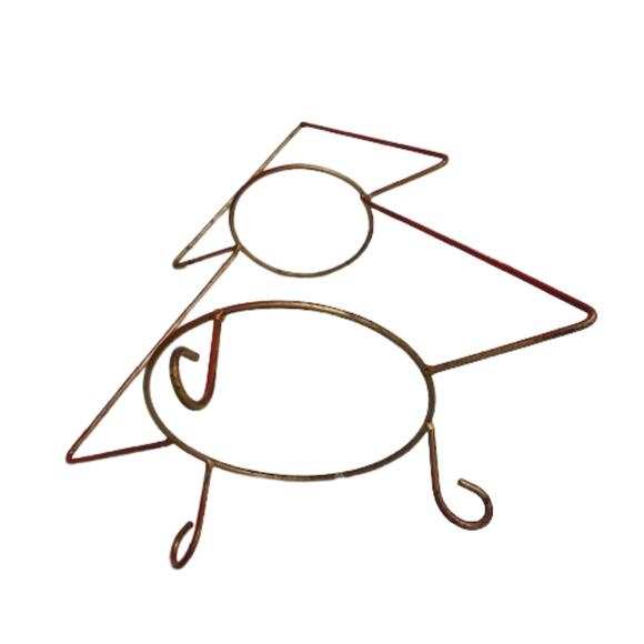 Christmas Tree Two Pie Red Holiday Stand | 18" Tall - Picture 5 of 5